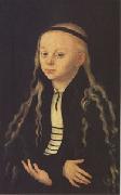 Lucas Cranach Portrait Supposed to Be of Magdalena Luther (mk05) Sweden oil painting artist